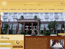 Tablet Screenshot of laocaistarhotel.com